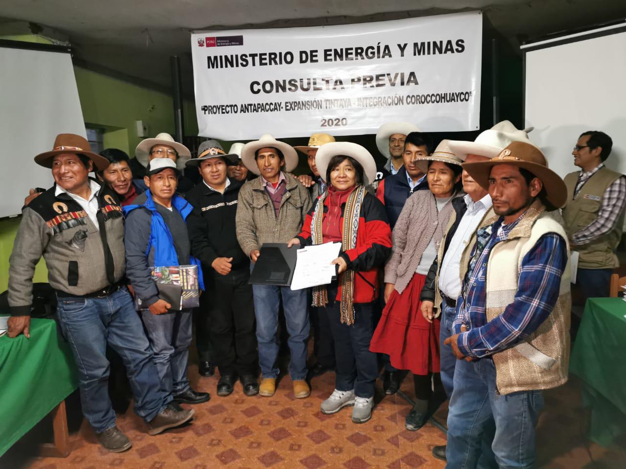 Ahora se iniciará una etapa informativa sobre las posibles afectaciones a los derechos colectivos de las comunidades. (Foto: Minem)