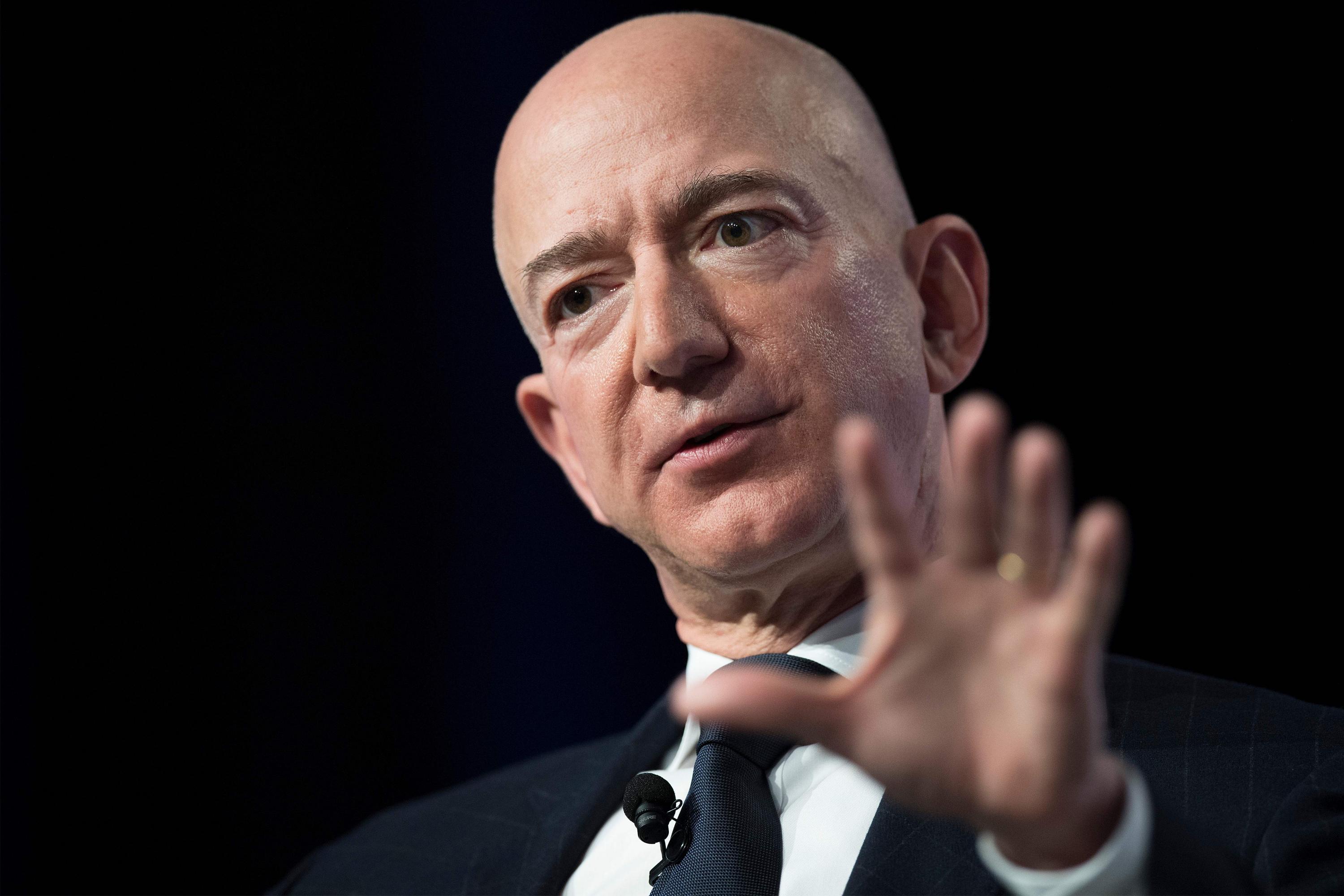 Jeff Bezos, dueño de Amazon. (Foto: AFP)