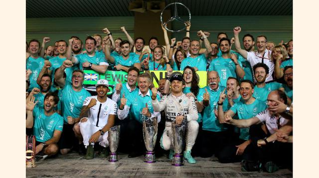 Mercedes. Valor del equipo: US$ 685 millones. Ingresos: US$ 315 millones. Presupuesto: US$ 50 millones. (Foto: Forbes)