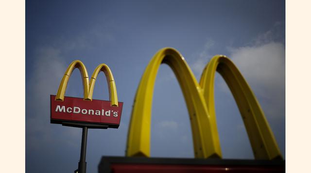 McDonald’s. El mayor número de locales de esta cadena se ubica en EE.UU, con cerca de 14,200. Le sigue China con 1,900 aproximadamente. (Foto: Bloomberg)