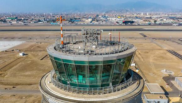 A través de Corpac se continúa trabajando en la adquisición e instalación de los sistemas aeronáuticos de la nueva torre de control del aeropuerto Jorge Chávez. (Foto: MTC)
