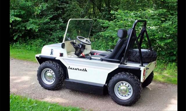 El Moke Amphibie Lazareth está hecho completamente en Francia.