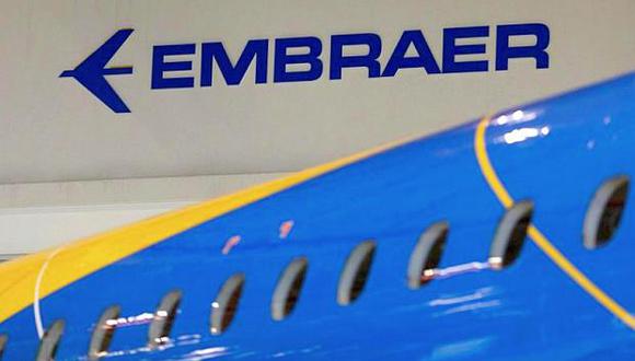 Las acciones de Embraer caían 0.14% este jueves. (Foto: Reuters)