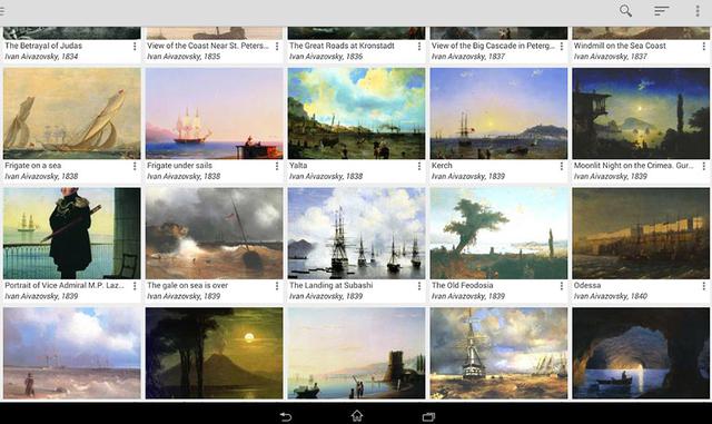 Art-droid: es una enciclopedia de arte que incluye cientos de miles de obras organizadas por diferentes categorías. Se puede buscar el contenido por país, siglo o movimiento artístico, entre otros filtros