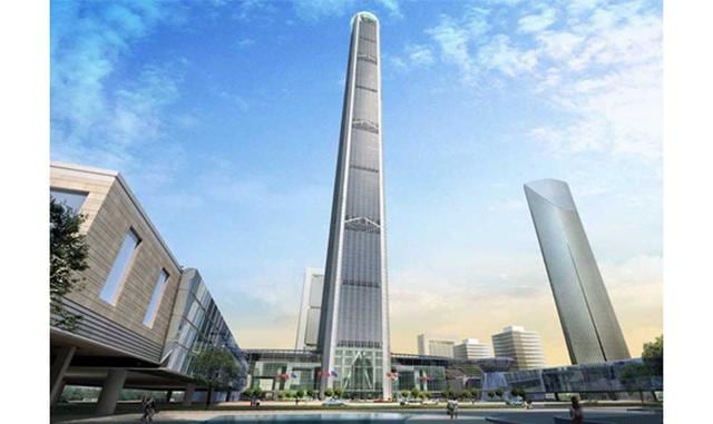 Goldin Finance 117: Proyecto a realizarse para el 2018 en Tianjin (China). Este tendría  una altura de 596 metros y 117 pisos. (Foto: alchetron.com)