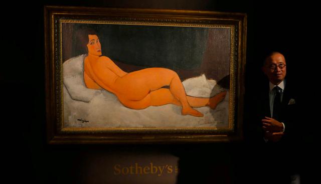 FOTO 5 | Desde 2006: Poco comunes hasta mediados de los años 2000, las ventas millonarias se tornaron más y más frecuentes a partir del 2006. En los cinco últimos años en promedio 30 obras superan anualmente los US$ 30 millones. El año 2015 fue el más fasto, con 36 piezas, entre ellas "Femmes d'Alger" de Picasso, un desnudo de Modigliani (US$ 170.4 millones) y la escultura "El hombre que señala", de Alberto Giacometti (US$ 141.3 millones). (Foto: Reuters)