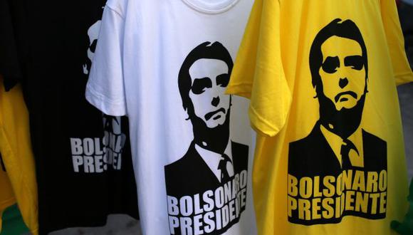 Polos de Jair Bolsonaro. (Foto: Reuters)
