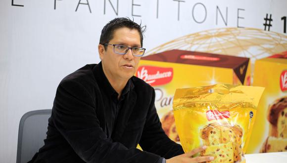 Ramiro Figueroa, gerente general de Bauducco Perú, señaló que los panetones de la marca están entre los más caros del mercado pero se diferencian por estar hechos con masa madre. (Foto: GEC)