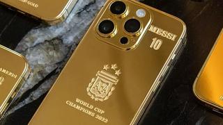 Campeones del lujo: Messi regala 35 iPhones de oro a toda la Selección Argentina