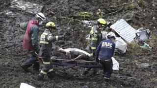 Chapecoense: Son 71 y no 75 los muertos en accidente aéreo en Colombia