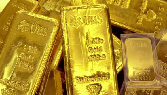 Los futuros del oro en Estados Unidos cedían un 0.1%, a US$ 1,274.50.. (Foto: AFP)