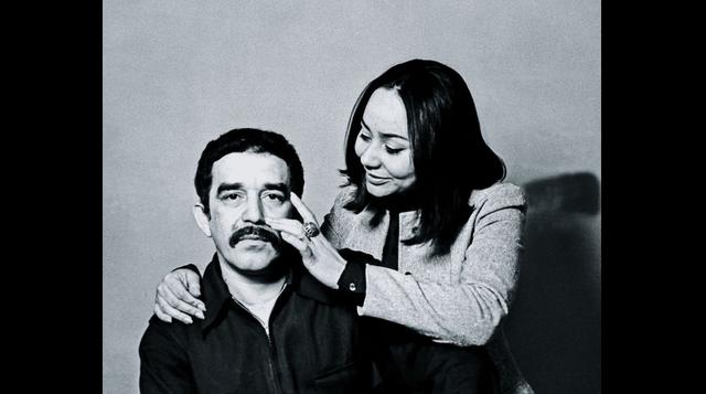 Su fiel compañera, Mercedes Barcha, es su esposa desde hace 56 años.