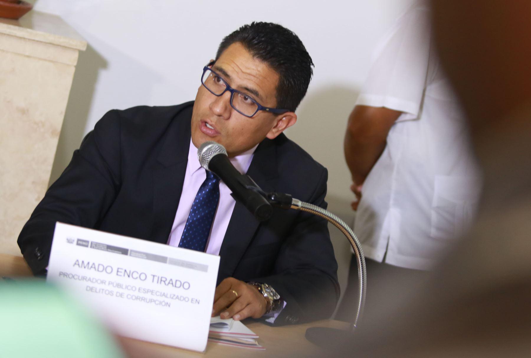 El procurador Amado Enco confía en que la Fiscalía incluya a Aráoz, Giuffra y Bruce en la pesquisa por mamanivideos (Foto: Andina).