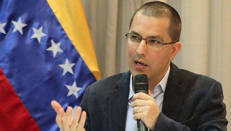 Canciller venezolano Jorge Arreaza.