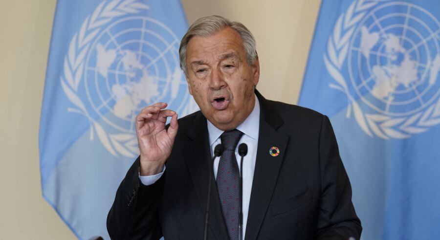 UN chief warns against world famine due to war in Ukraine