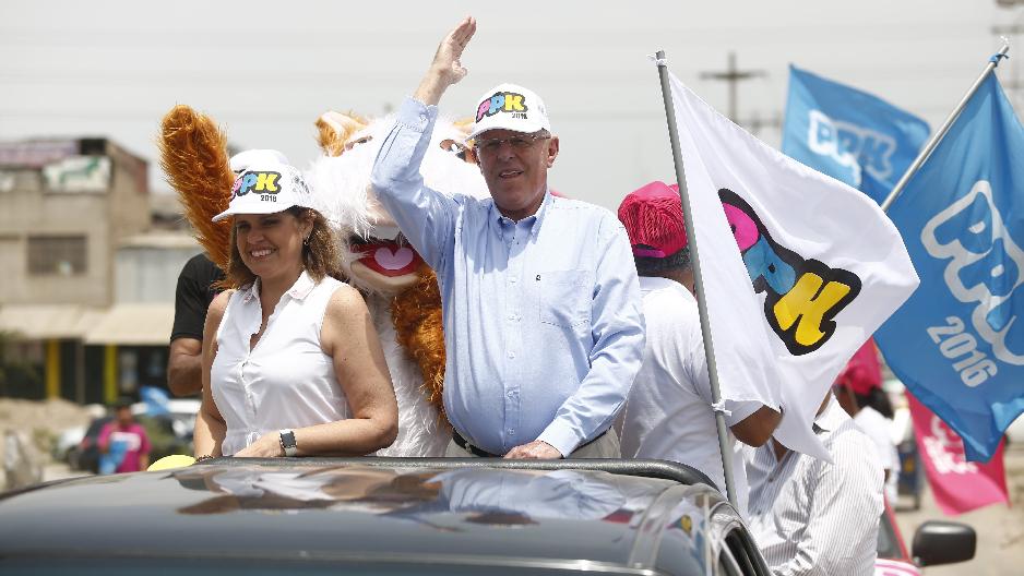 Pedro Pablo Kuczynski fue el candidato de Peruanos Por el Kambio. (Foto: GEC)