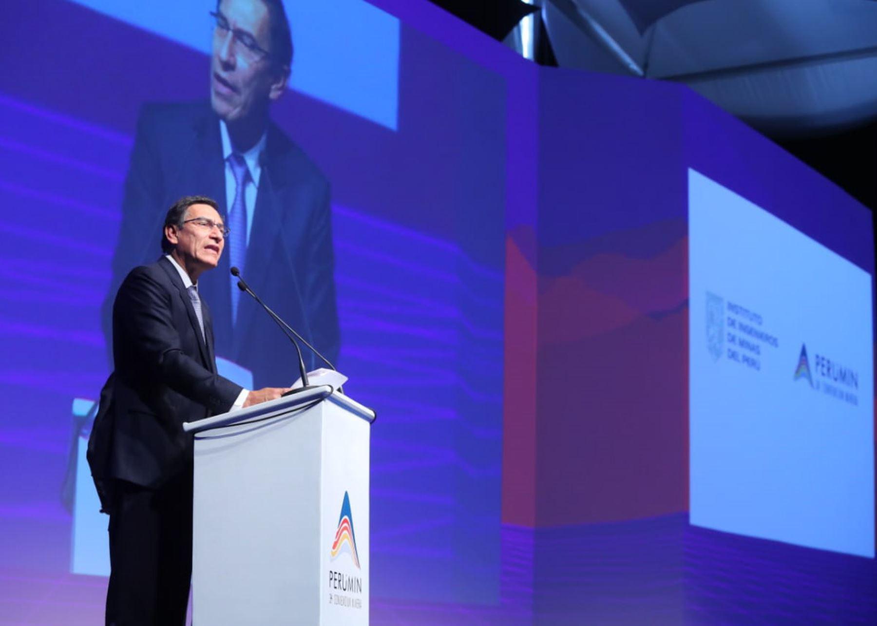 Martín Vizcarra destacó que la vigente Ley General de Minería debe responder a los cambios y exigencias de la globalización. (Foto: GEC)