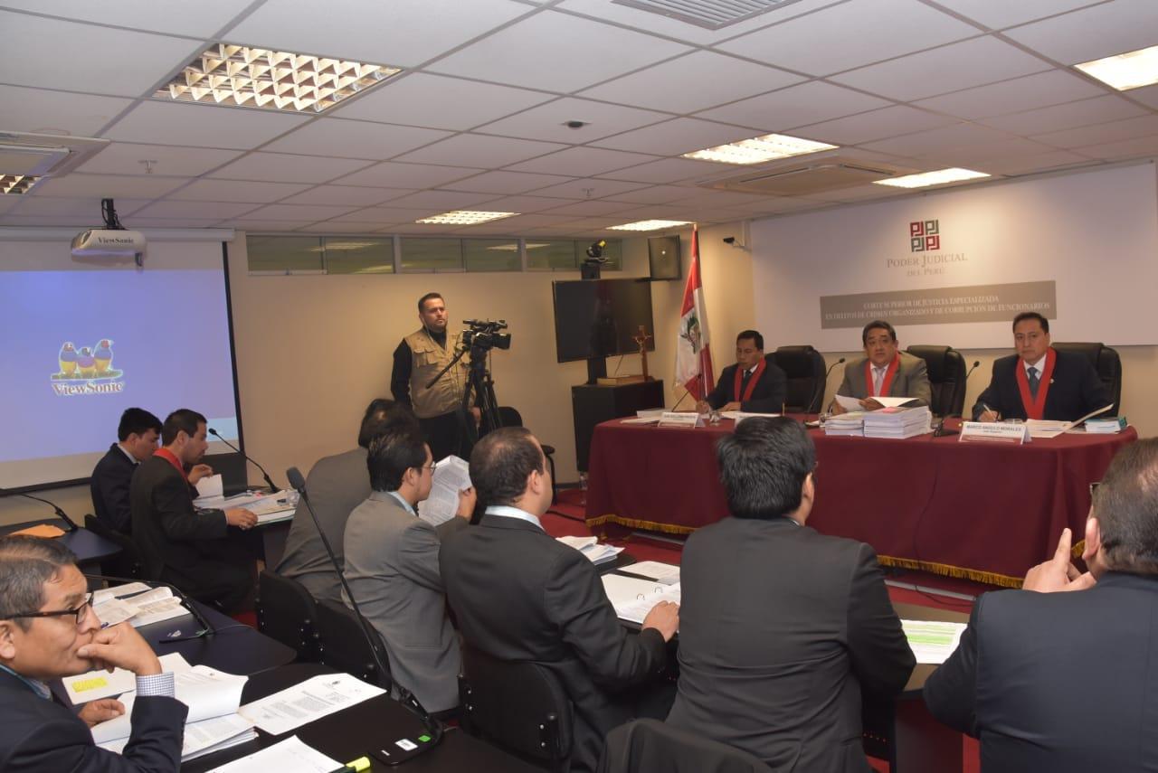 La sala resolvió dar por desistido el recurso de apelación presentado por la fiscalía . (Foto: Poder Judicial)