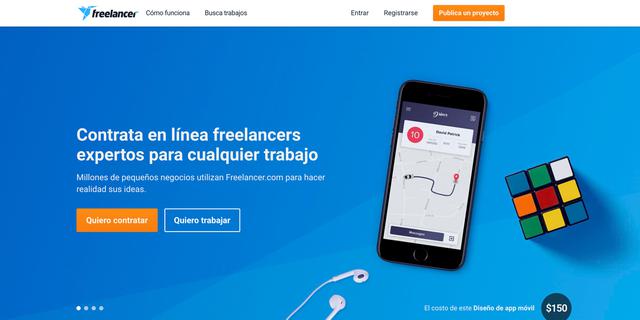 FOTO 5 | FREELANCER se presenta como la comunidad de profesionales freelance más grande del mundo. Una plataforma donde buscar colaboradores para el desarrollo de tareas concretas a precios competitivos.