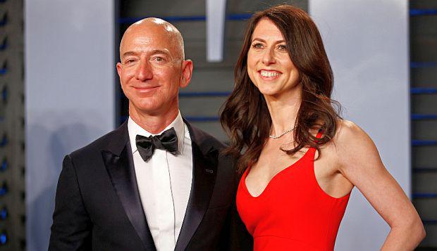El divorcio entre MacKenzie Bezos y Jeff Bezos, fundador de Amazon, culminará en un plazo de aproximadamente 90 días. (Foto: Reuters)<br>