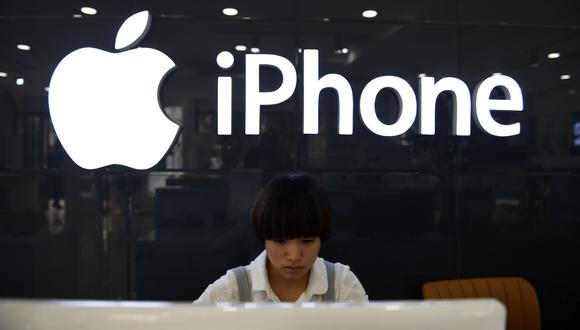 Las ventas del iPhone cayeron en China. (Foto: AFP)
