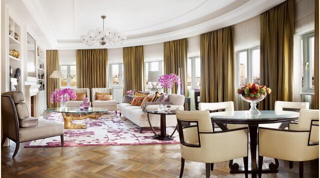 La Suite Presidencial del Grand Hyatt Hotel de Cannes está decorada con litografías originales de artistas como Picasso. Tiene cuatro dormitorios y un jardín en la azotea con jacuzzi. La noche cuesta US$ 51,800. (Foto: Luxuo)