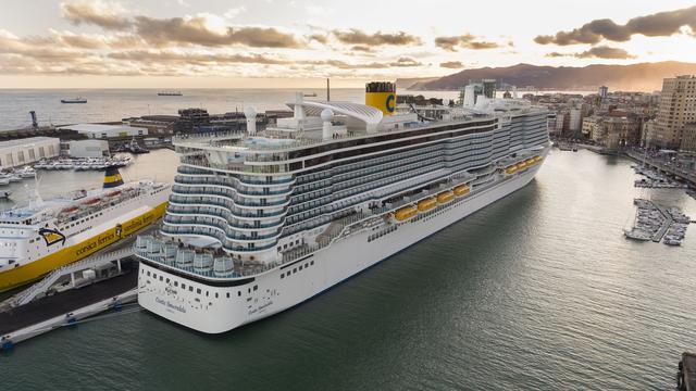 El protocolo de seguridad se inició después de que la mujer originaria de Macao, región autónoma de la costa sur de China, presentaran fiebre y problemas respiratorios. (Twitter / @costacrociere)