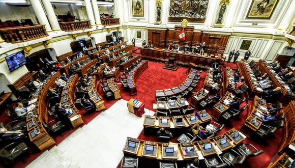 Pleno del Congreso de la República. (Foto: GEC)