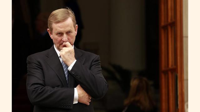 Endy Kenny, primer ministro de Irlanda, gana 200,000 euros anuales (US$ 227,844). (Foto AFP)