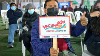 COVID-19: las cifras de personas inmunizadas durante las vacunatones en Lima, Callao y regiones