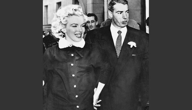 Foto 3 | Monroe y DiMaggio. (Foto: AFP)