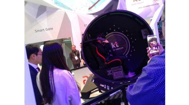 Korea Telecom (KT) realizó pruebas de 5G en varias aplicaciones y plataformas, como la realidad virtual.