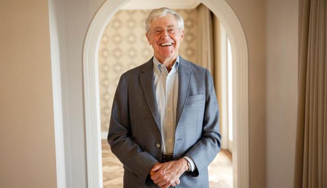 FOTO 7 | Charles Koch. Patrimonio neto: US$ 53,500 millones. Fuente de riqueza: Koch Industries. Puntaje en filantropía: 4. (Foto: Getty)