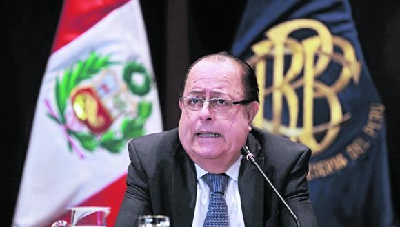 Julio Velarde señaló recientemente que el crecimiento para el economía peruana en el 2022 sería de 3.4%. 
FOTO: LINO CHIPANA OBREGÓN