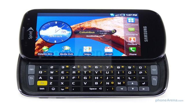 Samsung Epic 4G(2010). Perteneciente a la camada de los teléfonos más veloces de su tiempo.