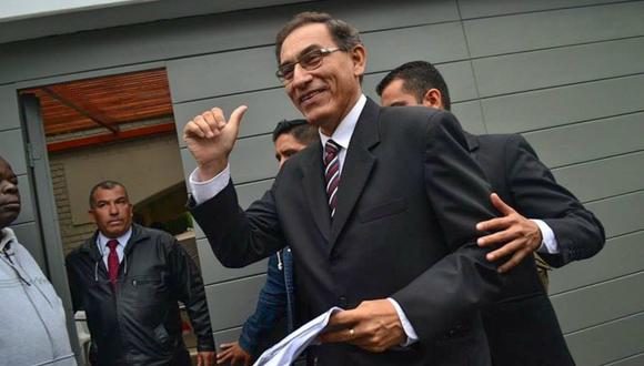 “El Perú es más grande que sus problemas", dijo el hasta ahora vicepresidente (Foto: Andina).