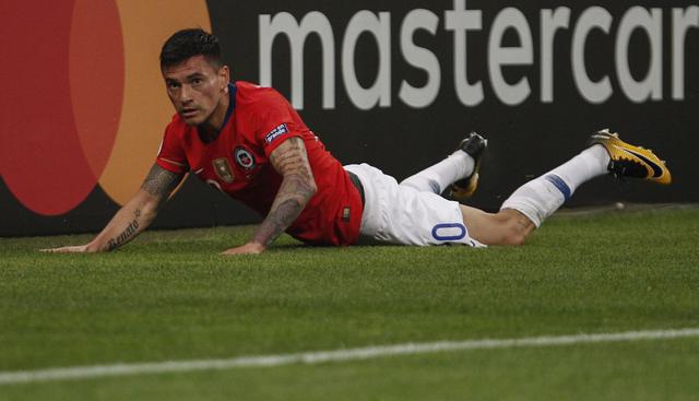 FOTO 7 | El volante central Charles Aránguiz es el tercer jugador más caro del seleccionado chileno, con US$ 16.9 millones. (Foto: AFP)