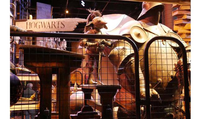 Exposición de piezas de 'atrezzo' de las películas de Harry Potter.