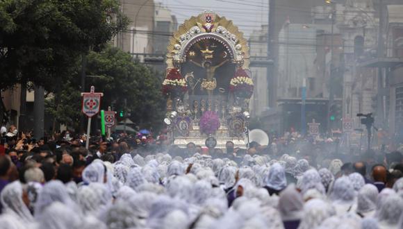 Conoce todo sobre el segundo y tercer recorrido del Cristo Moreno en el Centro de Lima. (Foto: Julio Reaño/GEC)