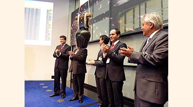 José Antonio Blanco, presidente de inPerú durante el campanazo. (Foto: Javier Parker)