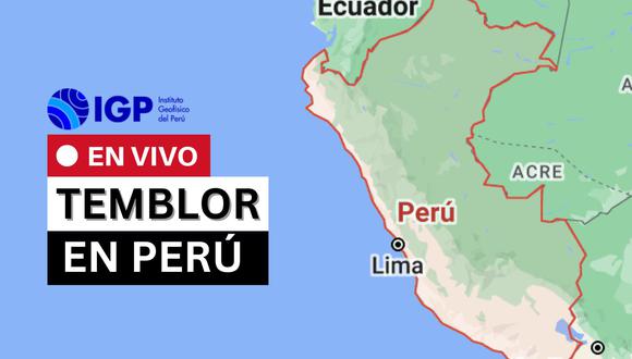 Información sobre los últimos sismos en Perú con datos exactos como la hora, epicentro y magnitud de cada episodio de sismicidad en nuestro reporte en vivo del IGP. | Crédito: Google Maps / Composición Mix