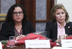 Fiscales Sandra Castro y Rocío Sánchez oficialmente ya están fuera del equipo Los Cuellos Blancos