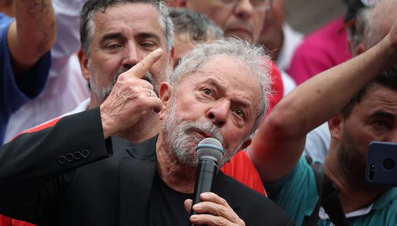Lula da Silva le avisa a Jair Bolsonaro que está “de vuelta” y “en la lucha” por Brasil. (REUTERS/Amanda Perobelli).