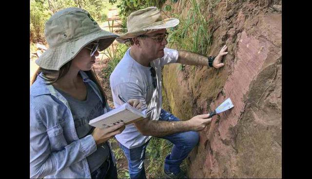 En Cruzeiro do Oeste se halló en la década de 1970 huellas que sólo ahora han sido identificadas como pertenecientes a este nuevo tipo de saurio. (Foto: AFP)