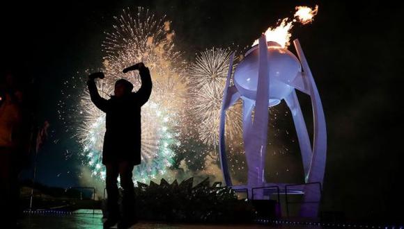Inauguración de los Juegos Olímpicos de Invierno en Pyeongchang. (Foto: AFP)