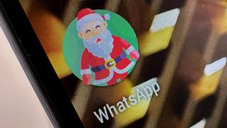 Truco para poner a Papá Noel como ícono de WhatsApp