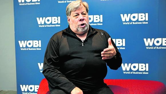 Steve Wozniak consideró errada la idea que la IA llegará a superar al ser humano; en un trabajo, la parte humana y emocional es importante, dijo. (Foto: Marco Ramon)
