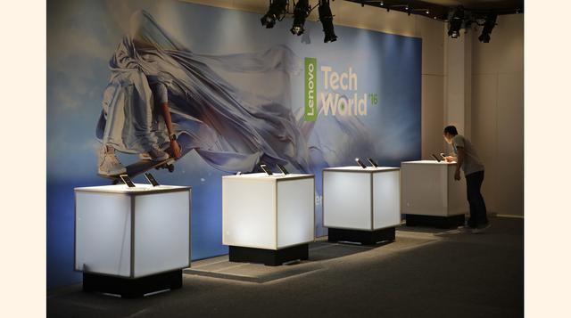 Lenovo anunció sus planes para el teléfono de Tango en enero, pero no fue hasta el jueves que lanzó el Phab2 Pro en San Francisco durante la conferencia tecnológica de la empresa china. (AP)