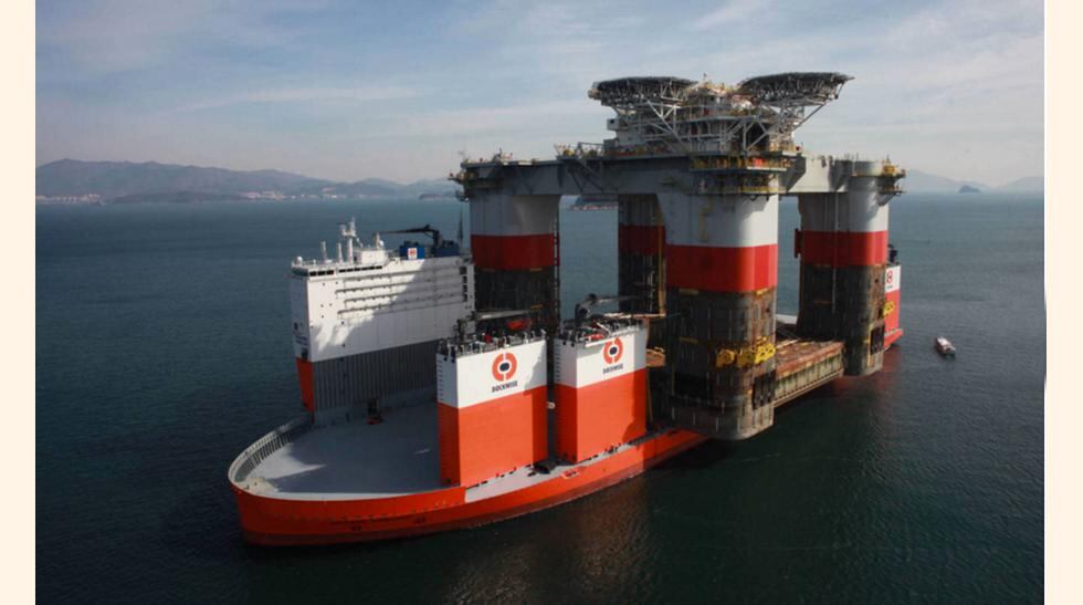 110.000 toneladas Esa es la carga que puede transportar este vehículo de la compañía Emerson dedicada a la producción, transporte y distribución de mercancías. (Emerson)