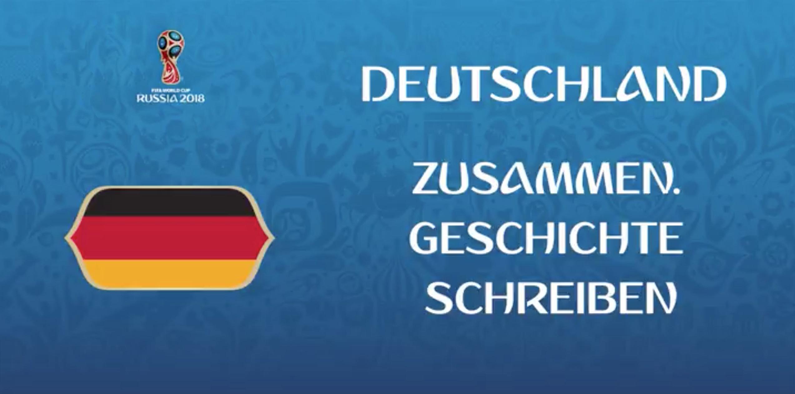 FOTO 1 | Alemania: ZUSAMMEN. GESCHICHTE SCHREIBEN (Juntos escribiremos la historia)​